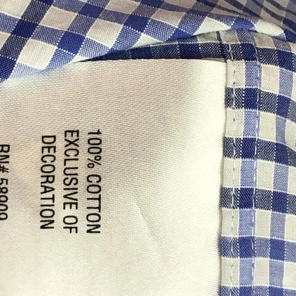 Cremieux classic button down shirt men's medium preppy business professional - Picture 6 of 7